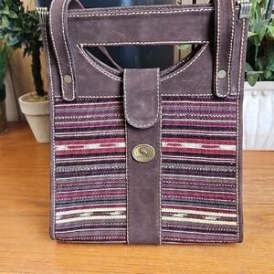 Rare Vintage Guatemala Woven Hand Bag